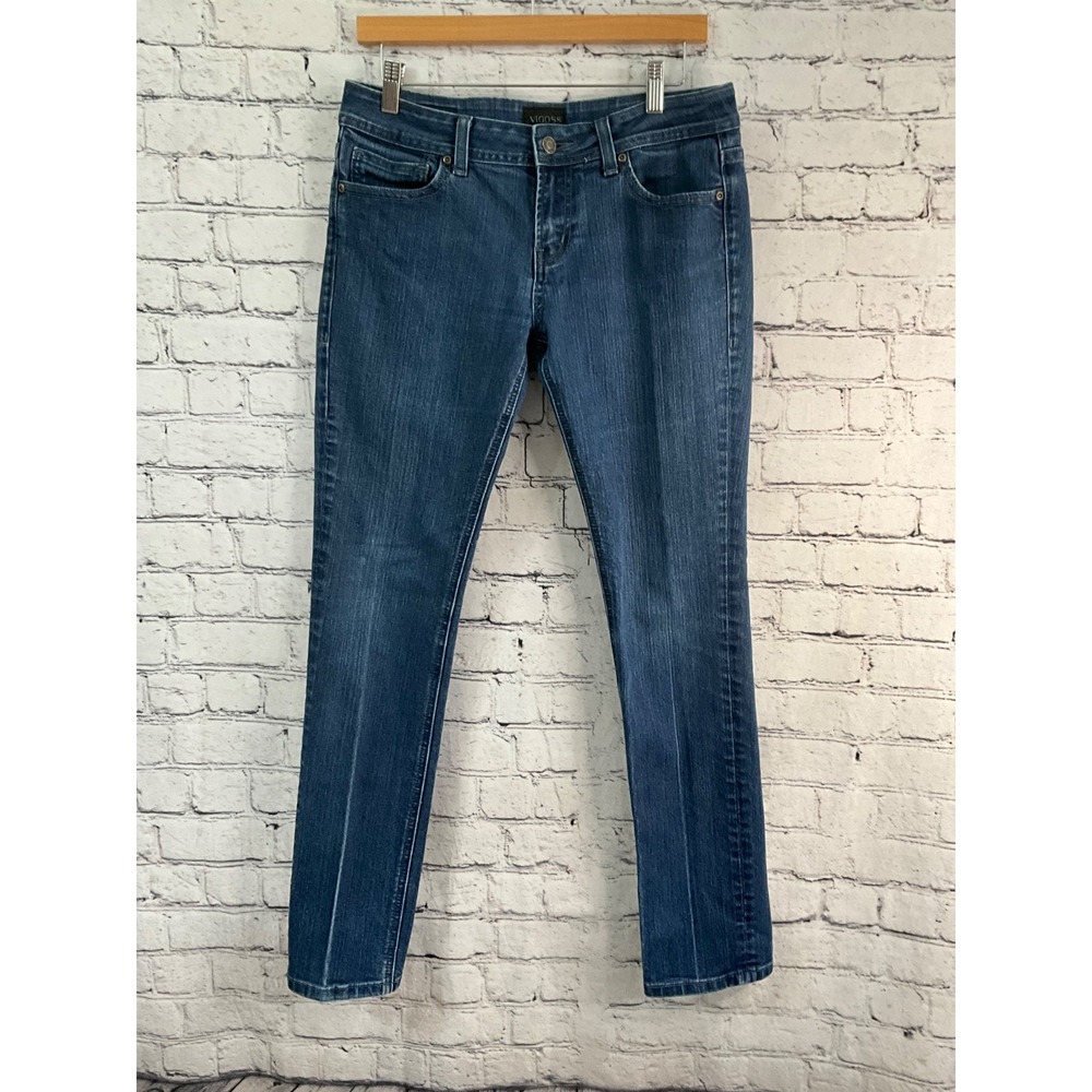 Vigoss Classic Jeans Junior size 9‎ Blue denim Straight leg